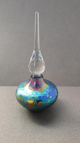 art glass perfume bottle