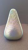 Vintage Robert Held Iridescent Art Glass Pyramid Paperweight