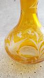 High Quality European Cut to Clear Perfume Bottle Hand Cut Decoration