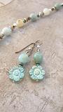 Fabulous Natural Amazonite Necklace and Earrings
