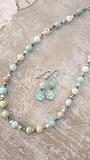 Fabulous Natural Amazonite Necklace and Earrings