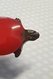 Bold 1940's Laminated Bakelite and Wooden Turtle Brooch