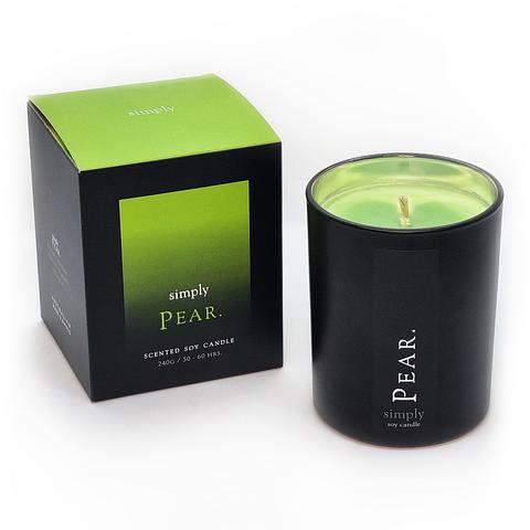Pear Simply Soy Jar Candle