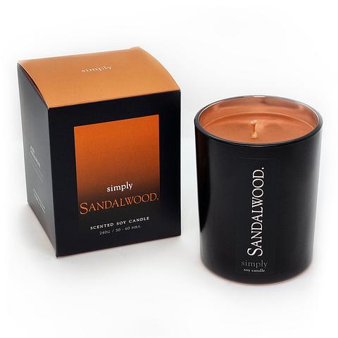 Sandalwood Simply Soy Jar Candle