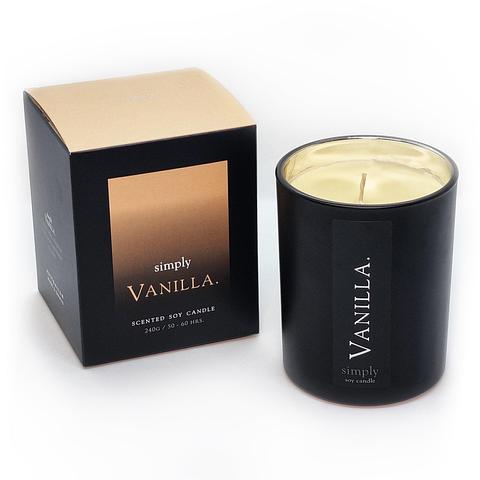 Vanilla Simply Soy Jar Candle