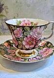 Vintage Royal Albert Flora Series "Rambler Rose" Cup & Saucer