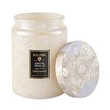 VOLUSPA Santal Vanille 100hr Decorative Jar Candle